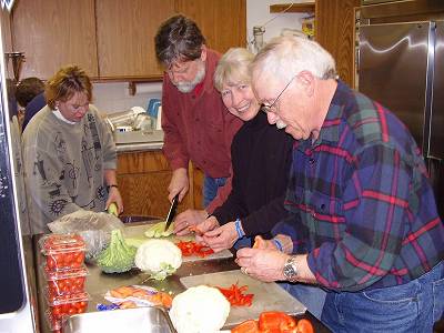 Preparing Supper